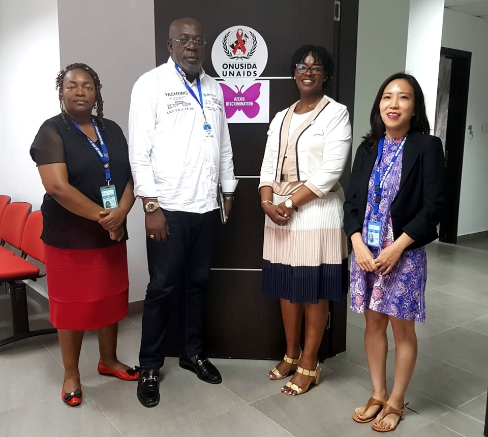 OYEM/ONUSIDA :  VISITE DE TRAVAIL DU MAIRE AU SIEGE DE L’ONUSIDA
