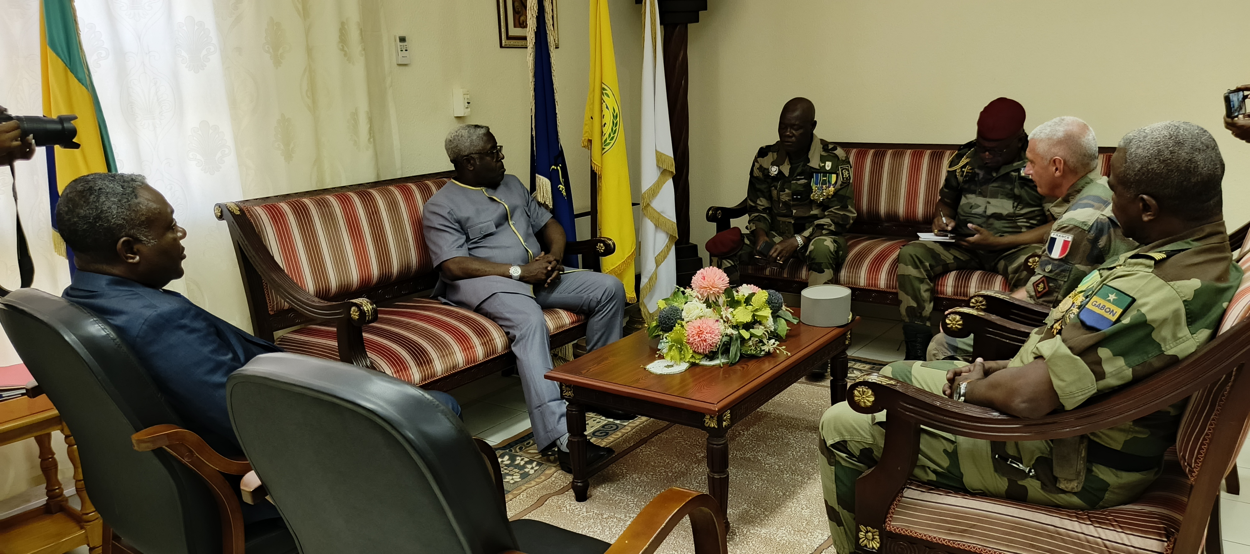 Coopération militaire Gabon-France :  Bataille de Mimbeng 1 :